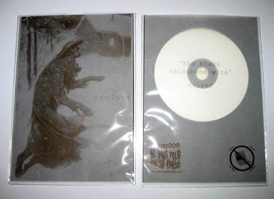 CULVER - BLACK TELEPHONE WIRE front cover